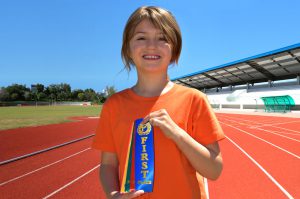 Place ribbons for sports days and athletics events.