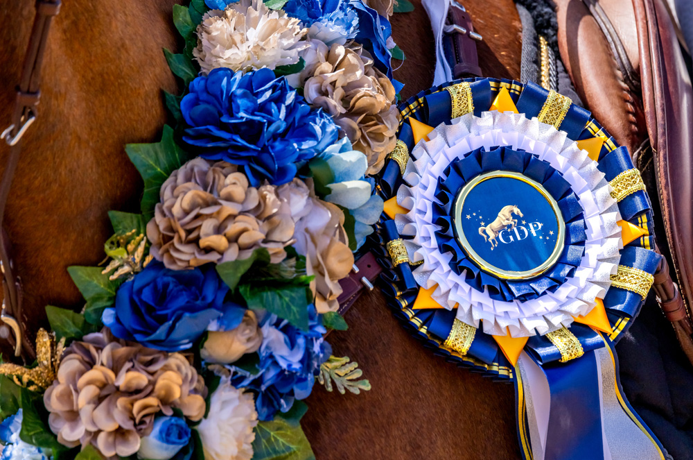 Bespoke rosette. Republished with permission.